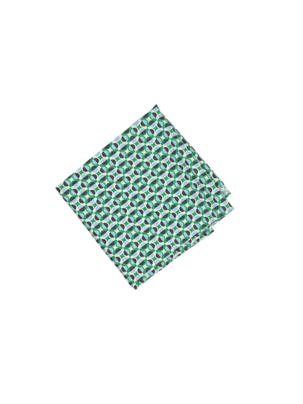 La Porte Olivia Scarf in Catamaran Geo Print